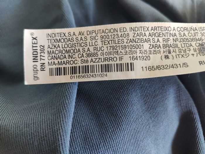 Zara 100% Cotton Maxi Skirt Size S