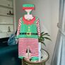 Baby Elf Onesie / Baby Grow with Hat Age 3-6 months / EU 62cm Image 4
