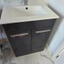 bathroom sink unit with mirror Image 6