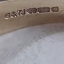 9ct white and yellow gold ring hallmarked 375 size 9 Image 3