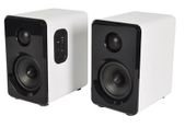 White Bluetooth Speaker Set with Remote Control