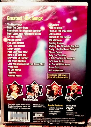 2004. Irish Showbands. A Definitive Collection. DVD
