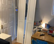 X2 tall narrow wardrobe/cupboard doors