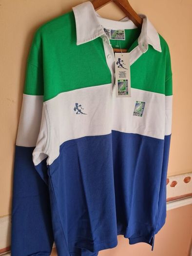 Rugby Shirt Irb Rugby World Cup Sevens Hong Kong 2005 Size Large Brand New Bnwt