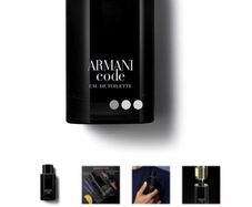 ARMANI CODE 75ml parfum for him for him