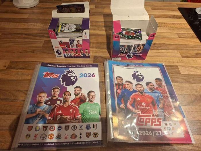 Huge Bundle of Topps Premier League cards