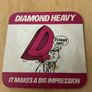 Double Diamond pint glass and beer mats Image 5