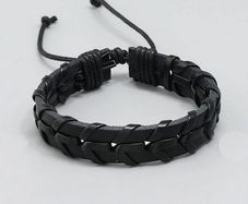 Leather Look Bracelet - nice gift