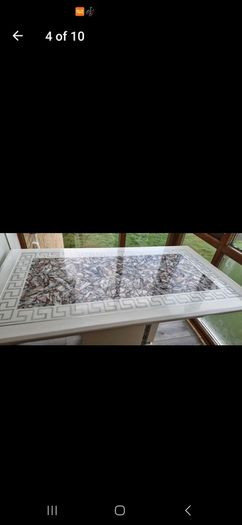 marble table