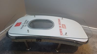 Airbus A319 F-GRHT Emergency Exit Window Table  Aviation Furniture