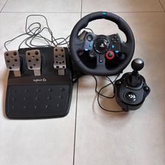 Logitech Steering Wheel, Pedals & Gear stick
