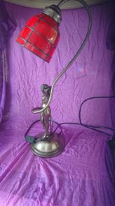 Stained-glass lamp