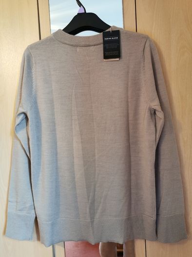 BNWT - GALLERY camel merino blend cardigan UK 10