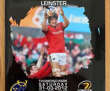 2012 Munster v Leinster - RaboDirect Pro12 Programme
