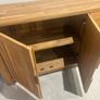 Solid Oak Cabinet Sideboard Image 4