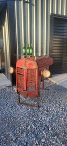 Vintage Tractor Bonnet Table