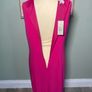 Ladies Hobbs Whitbourn Cocktail Dress Shocking Pink UK14 Image 9