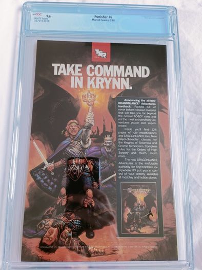 The Punisher  Issue 6 CBCS / CGC 9.6 Certified Graded Comic Framed  DC Marvel