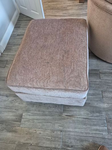 Large swivel armchair