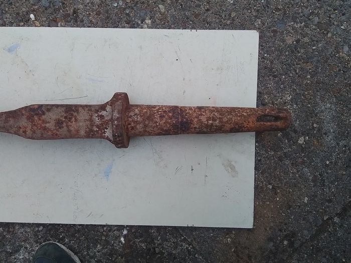 Old Type Farm Cart Axel.