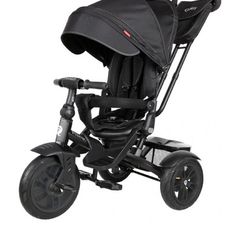 QPlay Premium 6-in-1 Trike Black