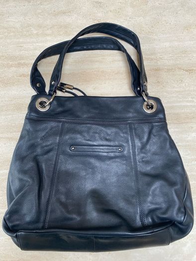 B Makowsky Leather Shoulder Bag