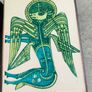 Set of 3 small plaques from Book of Kells is 14 x 10 CM. approx. Image 6