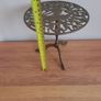 Vintage Brass Plant Stand Image 6