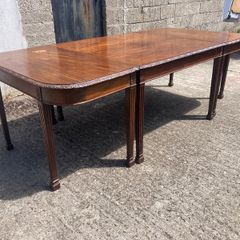 Dining Table - Antique - Large - 3 Piece