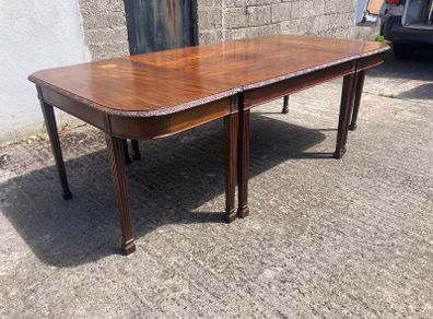 Dining Table - Antique - Large - 3 Piece