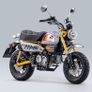 Honda Monkey Z125 Retro Airbox and Tank Decals / Sticker Kit for Both Sides Image 2