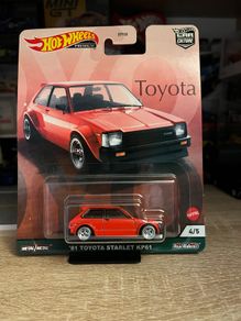 Hot wheels Toyota starlet KP61