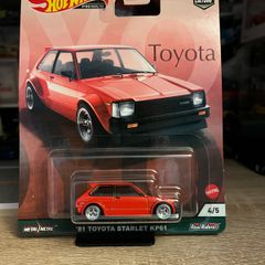 Hot wheels Toyota starlet KP61