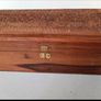 hand carved vintage wooden jewellery box/storage box Image 6