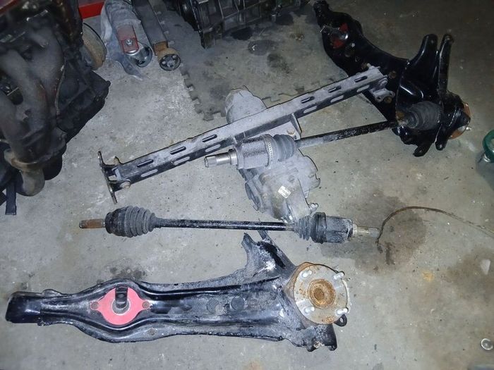 Honda civic ek/eg k20 4wd conversion set up