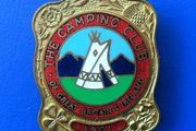 The Camping Club of Great Britain &amp; Ireland - membership badge (1950s or earlier)