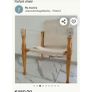2 Vintage,  Danish Safari Stools Image 4