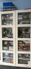Ikea display/ book cabinet
