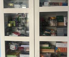 Ikea display/ book cabinet
