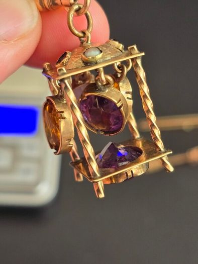 Gold Victorian Pendant
