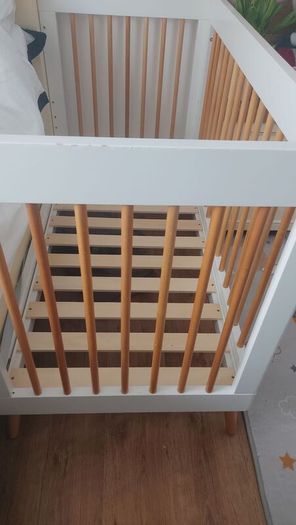 Maya Mini Cot bed perfect for a small space