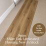 New 8mm Laminate Click Flooring With Underlay Image 2