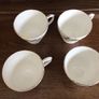 4 Duchess Romance Pattern Bone china floral cups and saucers Image 6