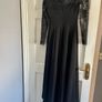 Karen Millen maxi mess and embroidery evening dress size 8 Image 5