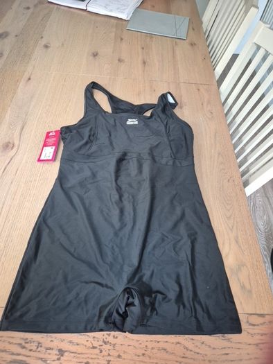 Plus size boy legged swimsuit
