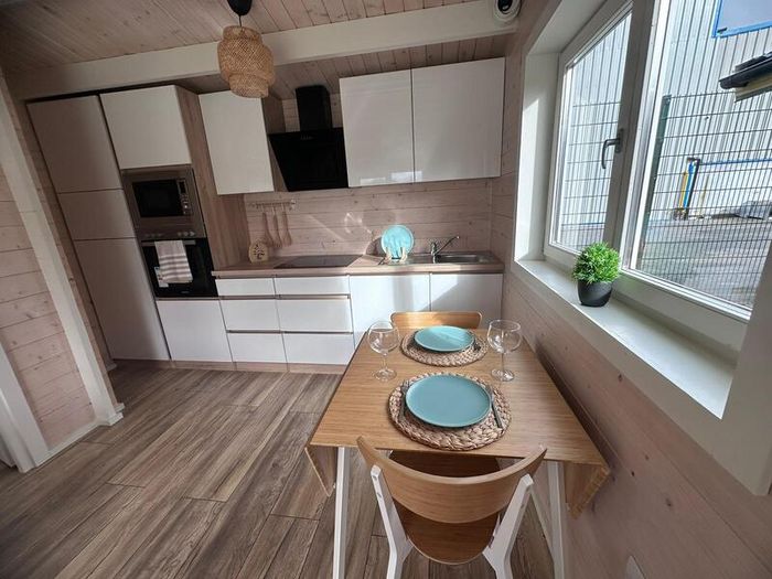 Ecohome Log Cabins 1 Bed A 5.8m x 5m Modular Home