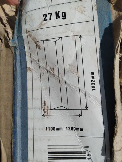 Folding Telescopic Shower Door.New