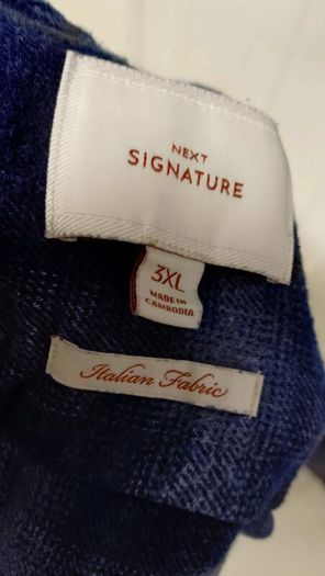 Next Signature. Size XXXL