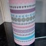 Lovely small pink table lamp Image 2