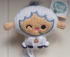 Cute sheep crochet plush toy